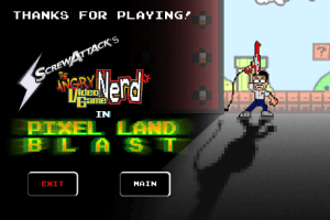 The Angry Video Game Nerd in Pixel Land Blast 12